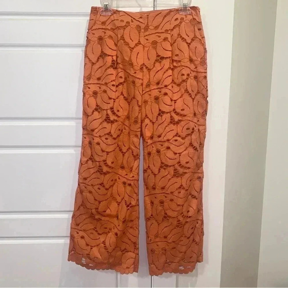 VINTAGE Sexy Anthropologie Dolly Lace Pants Size 2 - Picture 3 of 12